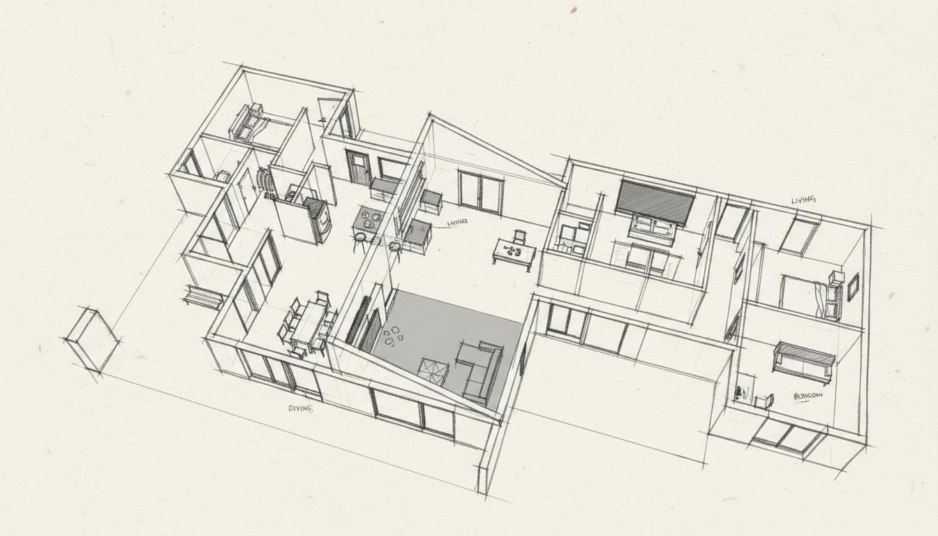 Grundrissentwurf STELLA